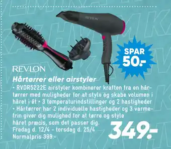 Bilka Hårtørrer eller airstyler tilbud