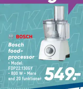 Bilka Bosch food processor tilbud