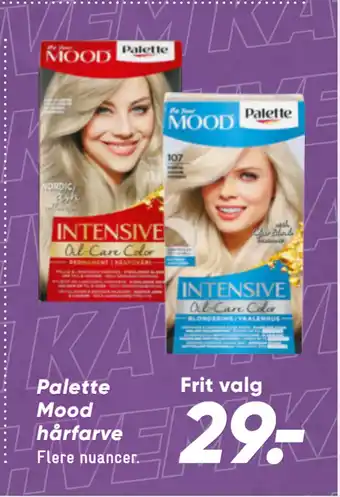Bilka Palette Mood hårfarve tilbud