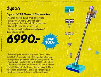 Bilka Dyson V15S Detect Submarine tilbud