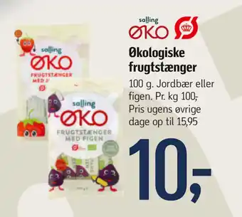 Føtex Økologiske frugtstænger tilbud