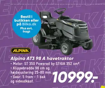 Bilka Alpina AT3 98 A havetraktor tilbud