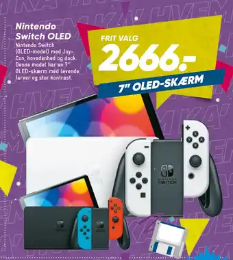Bilka Nintendo Switch OLED tilbud