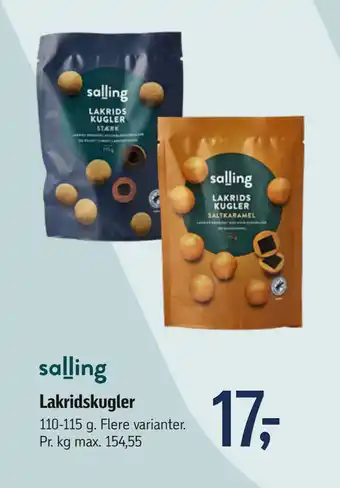 Føtex Lakridskugler tilbud