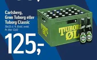 Føtex Carlsberg, Grøn Tuborg eller Tuborg Classic tilbud