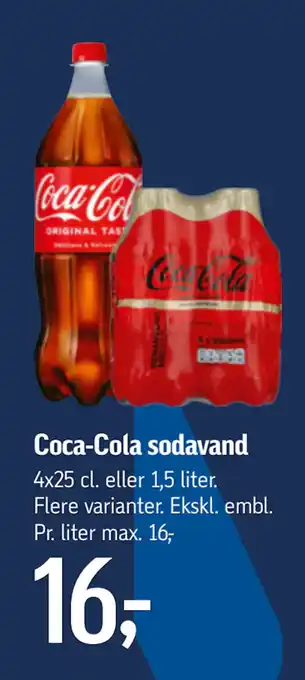 Føtex Coca-Cola sodavand tilbud