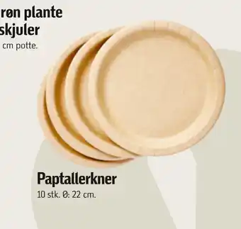 Føtex Paptallerkner tilbud