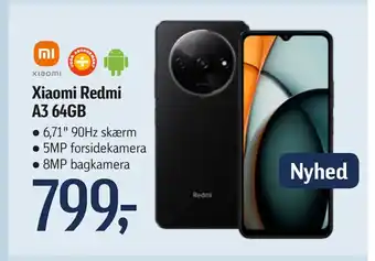 Føtex Xiaomi Redmi A3 64GB tilbud