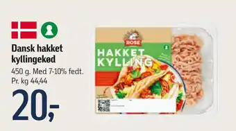 Føtex Dansk hakket kyllingekød tilbud