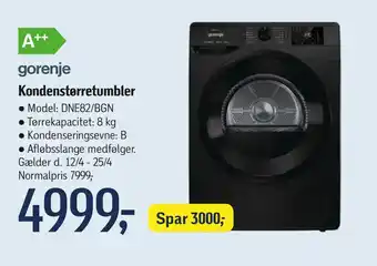 Føtex Kondenstørretumbler tilbud