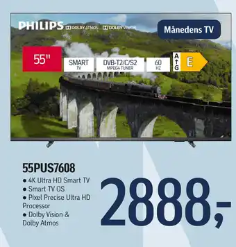 Føtex Philips 55PUS7608 tilbud