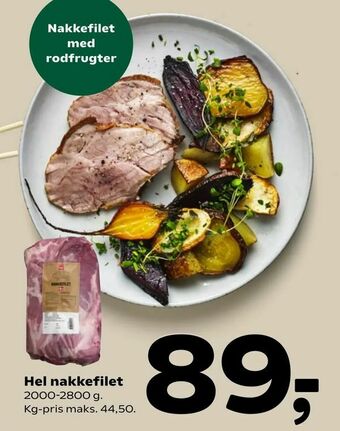 Coop 365 Hel nakkefilet tilbud