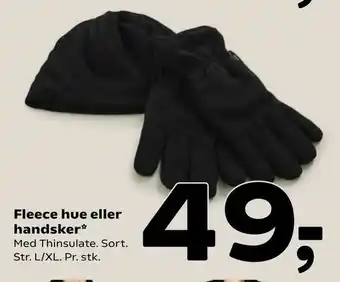 Coop 365 Fleece hue eller handsker tilbud