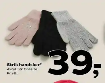 Coop 365 Strik handsker tilbud