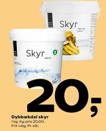 Coop 365 Dybbækdal skyr tilbud