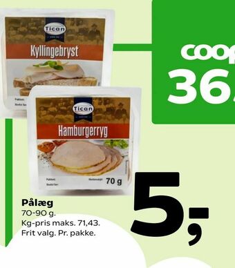 Coop 365 Pålæg tilbud