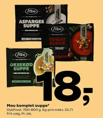 Coop 365 Mou komplet suppe tilbud