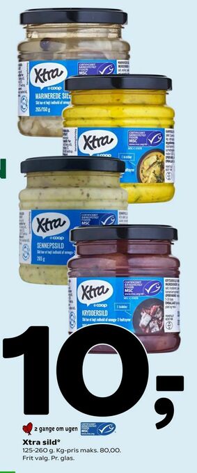 Coop 365 Xtra sild tilbud