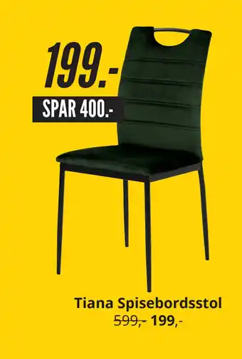 My Home Tiana Spisebordsstol tilbud