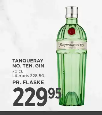 MENY TANQUERAY NO. TEN. GIN tilbud