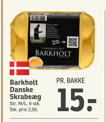 SPAR Barkholt Danske Skrabeæg tilbud