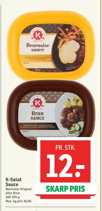 SPAR K-Salat Sauce tilbud