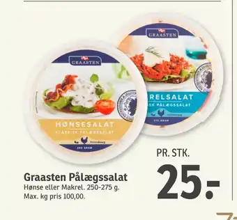 SPAR Graasten Pålægssalat tilbud