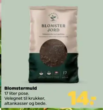 Netto Blomstermuld tilbud