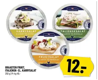 GRAASTEN FRUGT, ITALIENSK-EL. KARRYSALAT