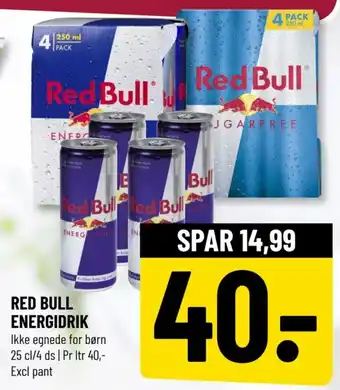 Løvbjerg RED BULL ENERGIDRIK tilbud