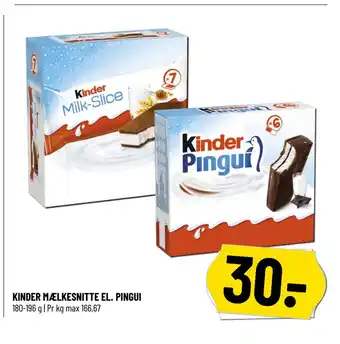 Løvbjerg KINDER MÆLKESNITTE EL. PINGUI tilbud