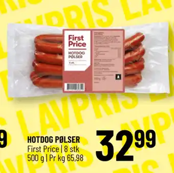 Løvbjerg HOTDOG PØLSER tilbud