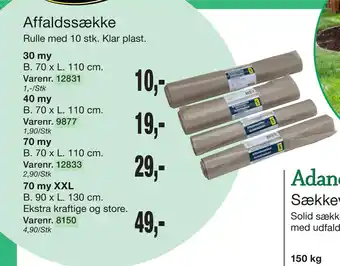 Harald Nyborg Affaldssække tilbud