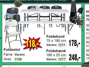 Harald Nyborg Foldebord tilbud