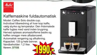 Harald Nyborg Kaffemaskine fuldautomatisk tilbud