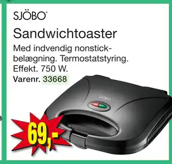 Harald Nyborg Sandwichtoaster tilbud