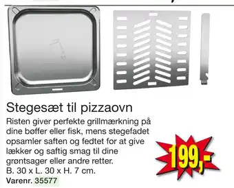 Harald Nyborg Stegesæt til pizzaovn tilbud