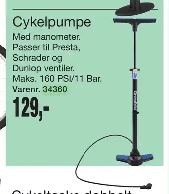 Harald Nyborg Cykelpumpe tilbud