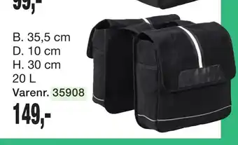 Harald Nyborg Cykeltaske dobbelt tilbud