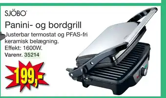 Harald Nyborg Panini- og bordgrill tilbud