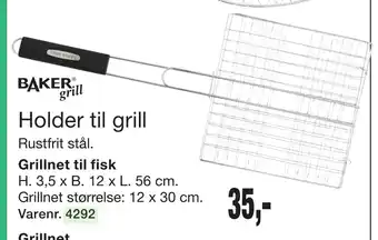 Harald Nyborg Holder til grill tilbud