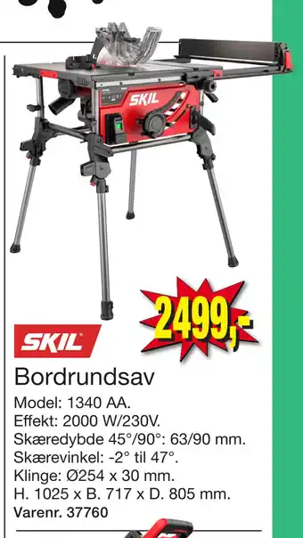 Harald Nyborg Bordrundsav tilbud