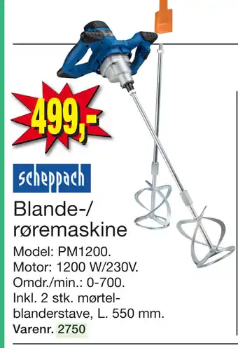 Harald Nyborg Blande-/ røremaskine tilbud