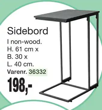 Harald Nyborg Sidebord tilbud