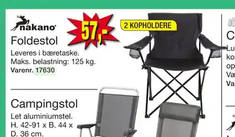 Harald Nyborg Foldestol tilbud