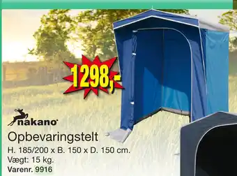 Harald Nyborg Opbevaringstelt tilbud
