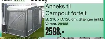 Harald Nyborg Anneks til Campout fortelt tilbud