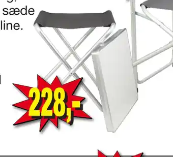 Harald Nyborg Skammel med bordplade tilbud