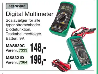 Harald Nyborg Digital Multimeter tilbud