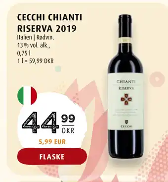 Scandinavian Park CECCHI CHIANTI RISERVA 2019 tilbud